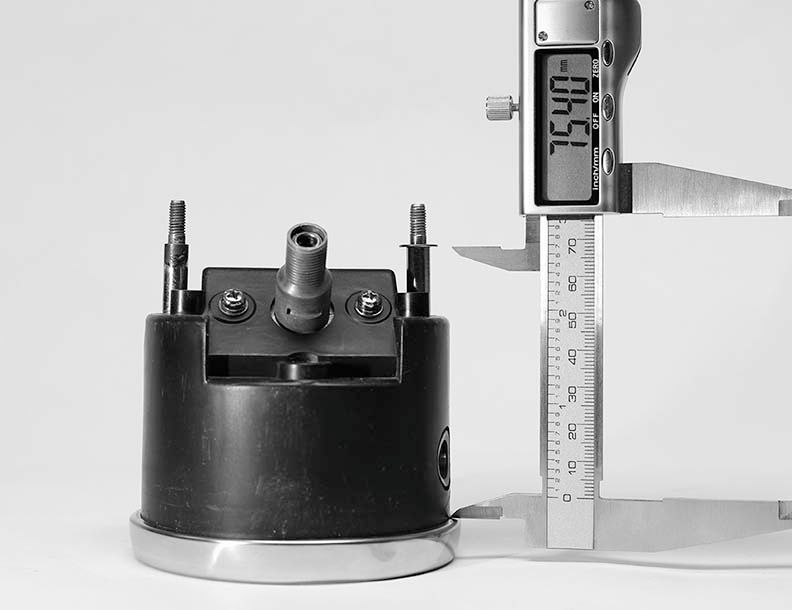 Smaller cups for Thruxton gauges Triumph Rat Motorcycle Forums